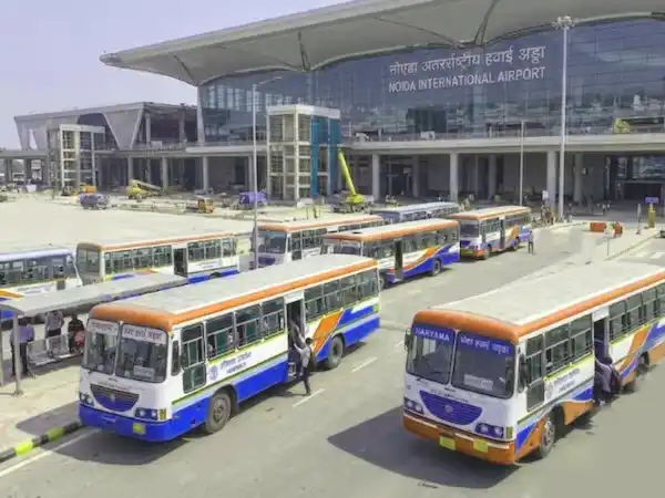 harayana to jewar airport by bus